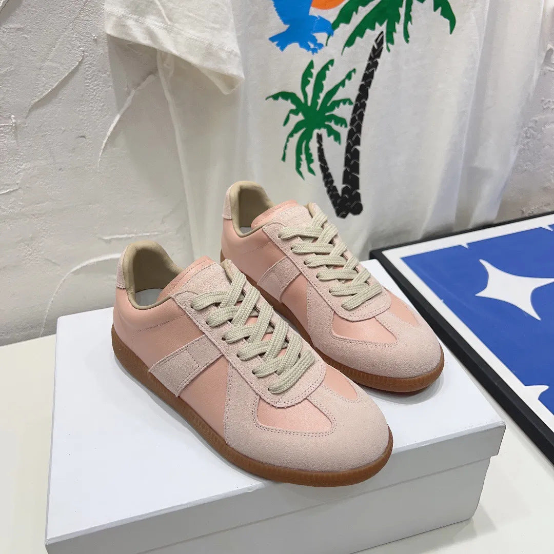The Curl Curl Soft Leather Lace-Up Sneaker by WentSchmick