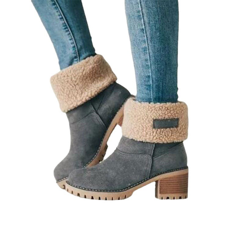 The Thredbo Fold-Down Suede Boot by WentSchmick