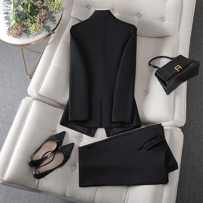 The Circular Quay Cropped Trouser Suit by WentSchmick