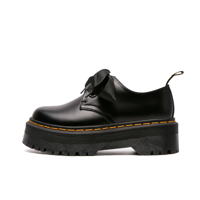 The Woolloomooloo Platform Ribbon Lace-Up Shoe by WentSchmick