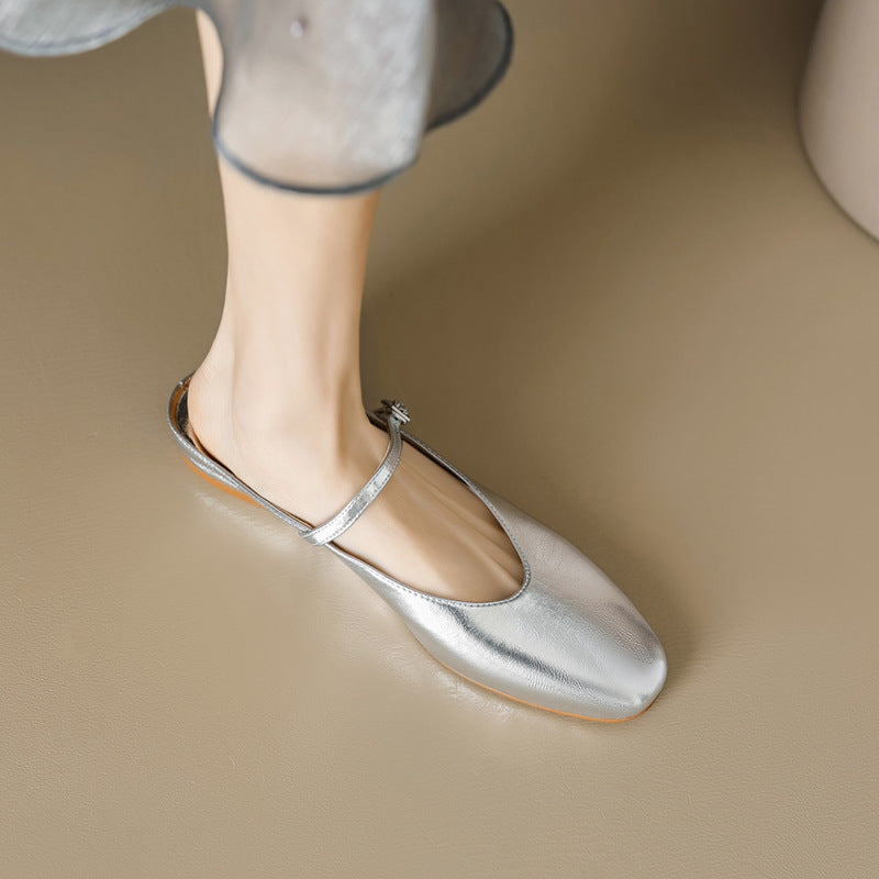 The Watsons Bay Soft Leather Closed-Toe Mule by WentSchmick
