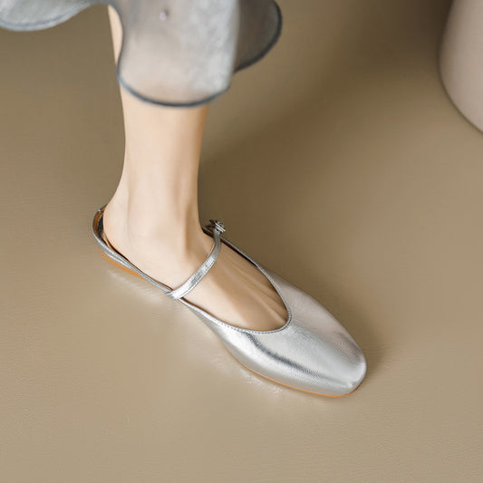 The Watsons Bay Soft Leather Closed-Toe Mule by WentSchmick