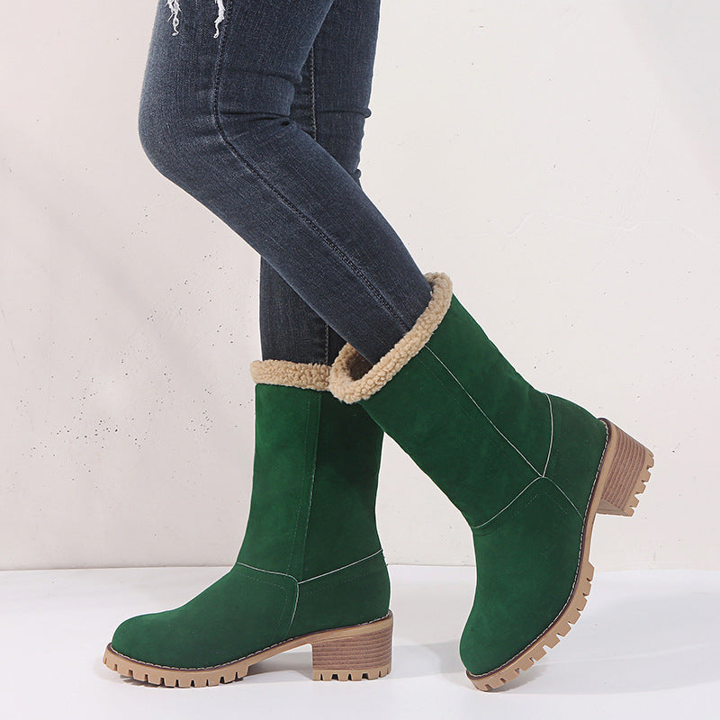 The Thredbo Fold-Down Suede Boot by WentSchmick