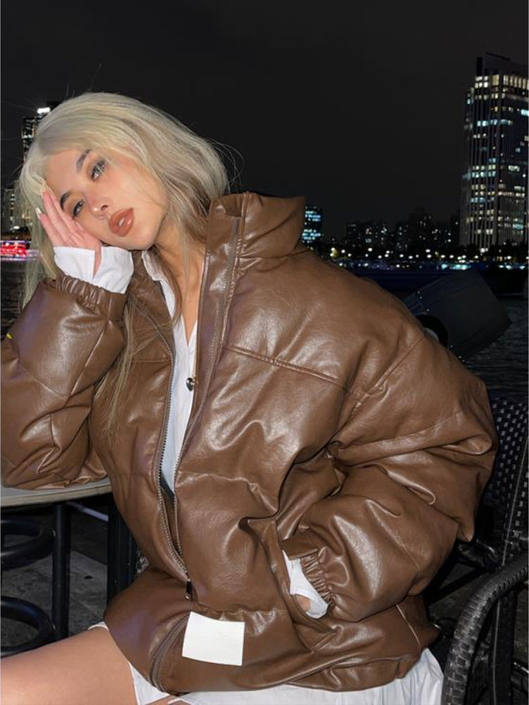 The Denmark Stand-Collar Zip Parka by WentSchmick