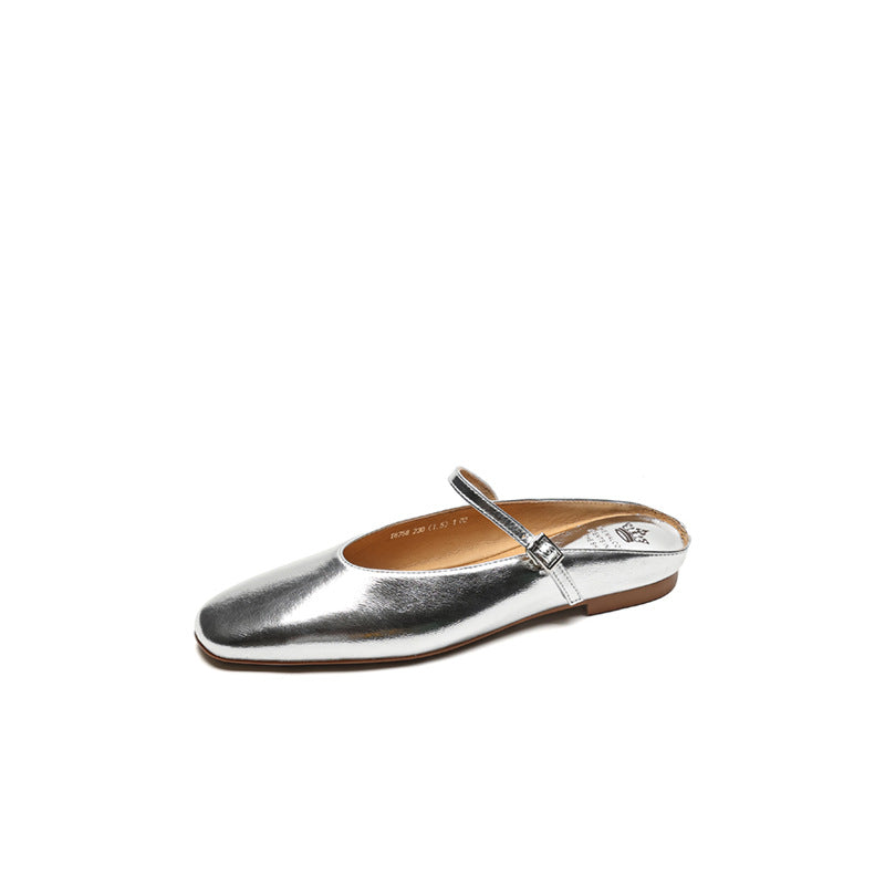 The Watsons Bay Soft Leather Closed-Toe Mule by WentSchmick