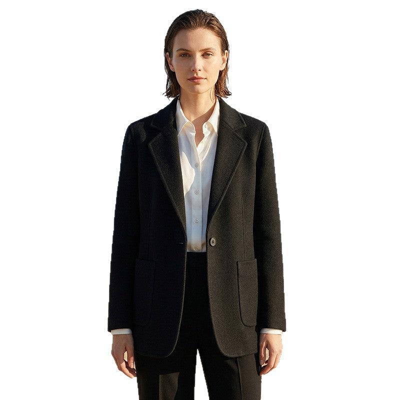 The Darling Point Double-Breasted Wool Coat by WentSchmick