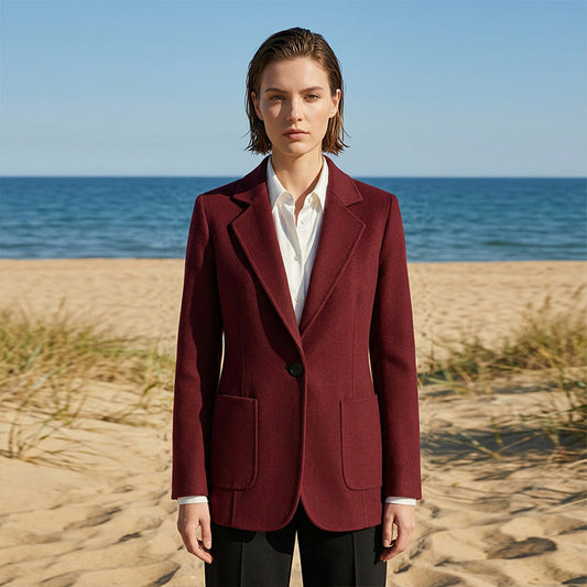 The Darling Point Double-Breasted Wool Coat by WentSchmick