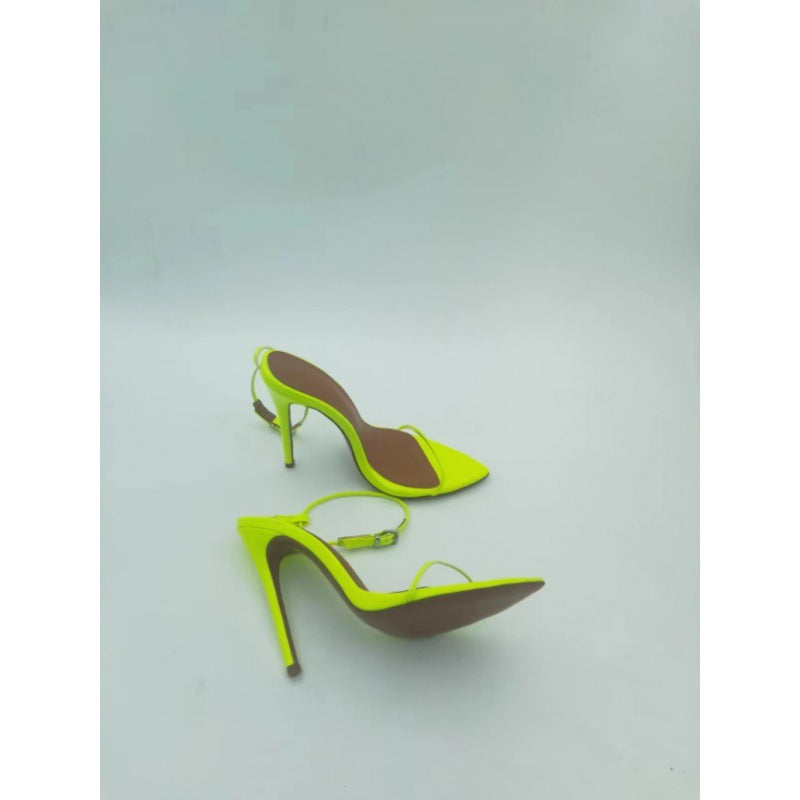 The Neutral Bay Metal Toe Cap Strappy Sandals by WentSchmick