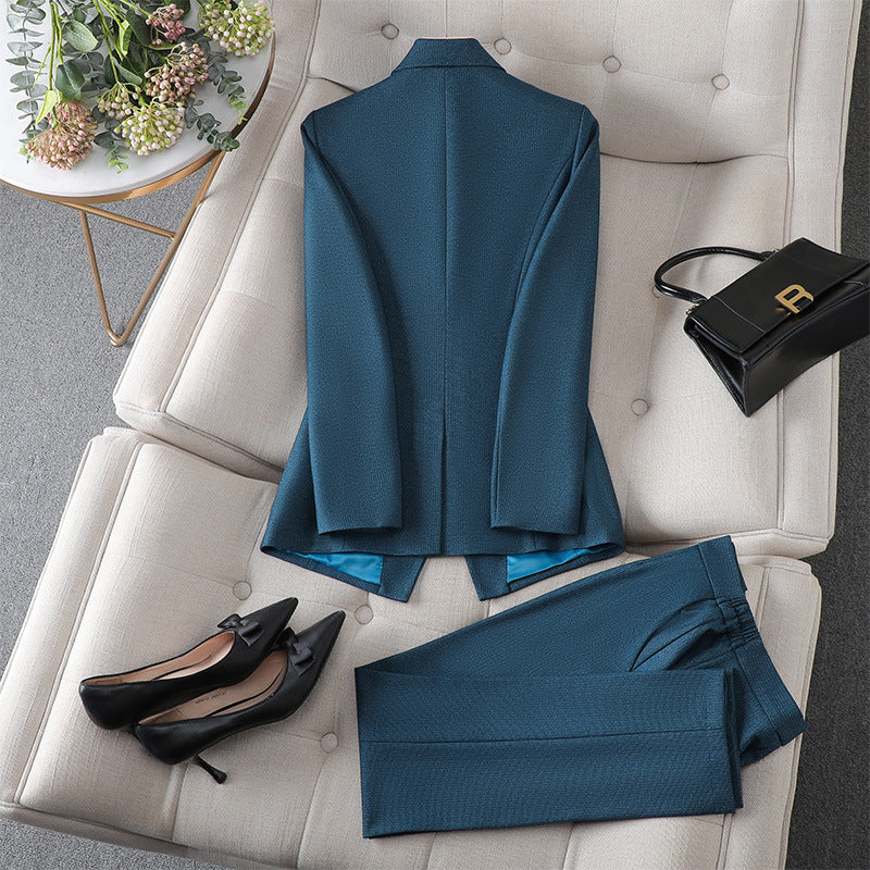 The Circular Quay Cropped Trouser Suit by WentSchmick