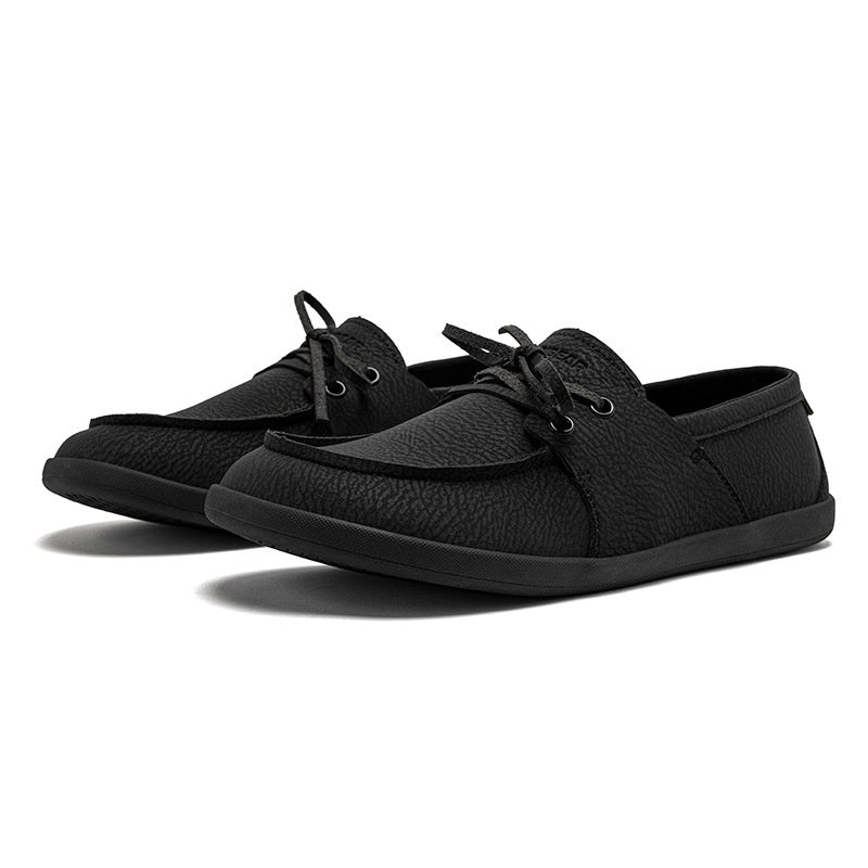 The Mentone Lace-Up Leather Patchwork Loafer by WentSchmick