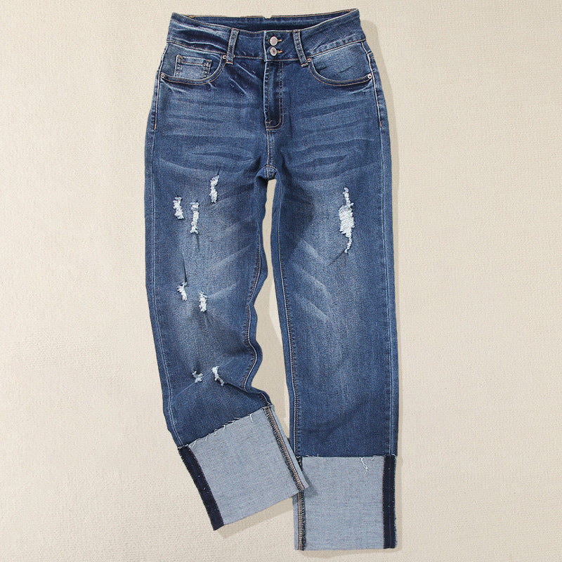 The Stanmore Ripped Cropped Harem Pants by WentSchmick