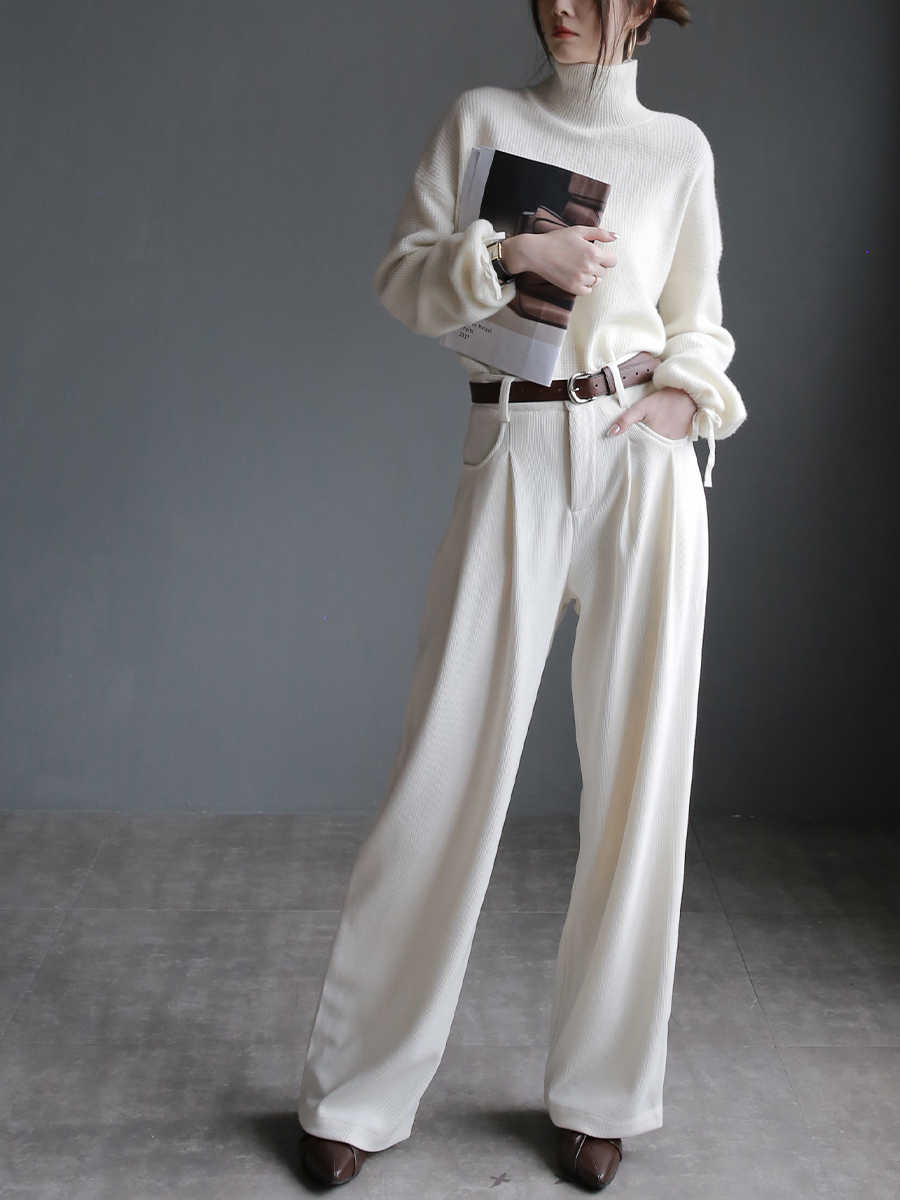 The Castlemaine Corduroy Wide-Leg Pants by WentSchmick