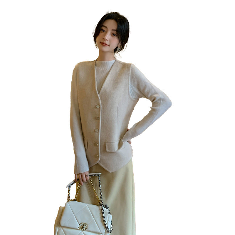 The Balwyn Alpaca Knit Vest by WentSchmick