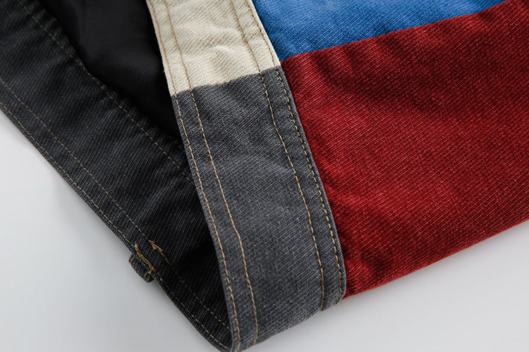 The Ocean Grove Contrast Stitch Denim Jacket by WentSchmick