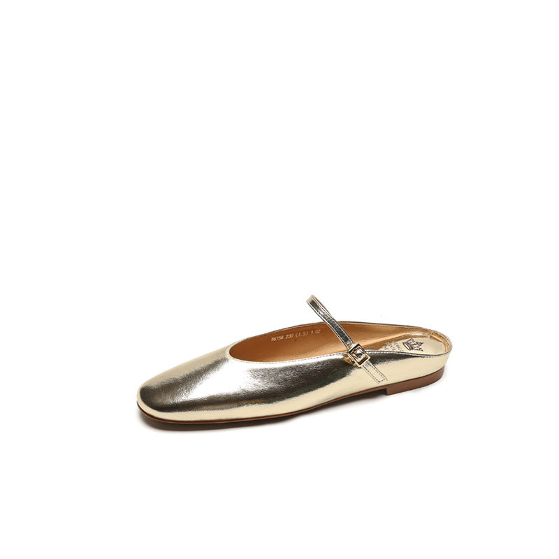 The Watsons Bay Soft Leather Closed-Toe Mule by WentSchmick