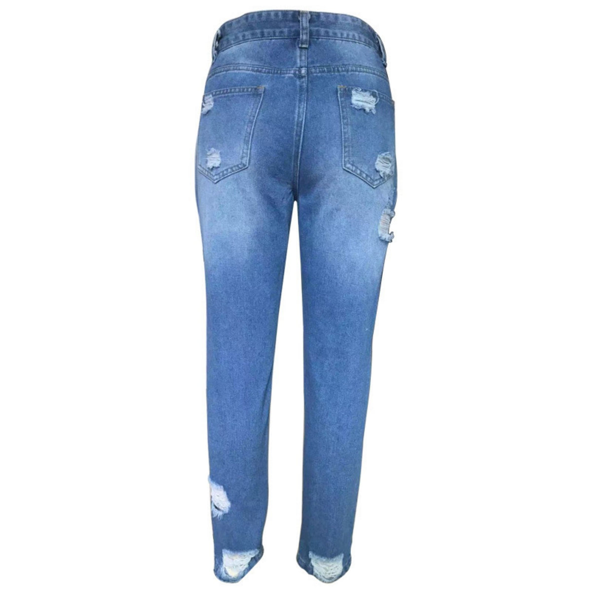 The Longueville Ripped Slim-Fit Jeans by WentSchmick